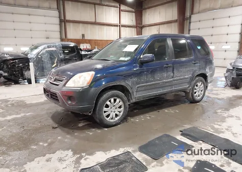 2005 Honda Cr-V Ex из США, поврежденный, VIN SHSRD78815U337826